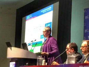 JFD speaking at WCLC2015 press conference